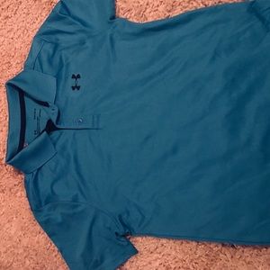 Blue Under Armour shirt